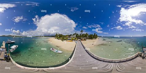 360° View Of Plantation Island Resort Fiji Alamy