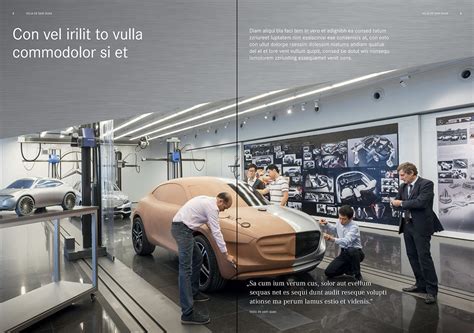 Daimler Corporate Design Broschüre Design Tagebuch