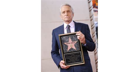 Michael Douglas Hollywood Walk Of Fame Ceremony Popsugar Celebrity Uk