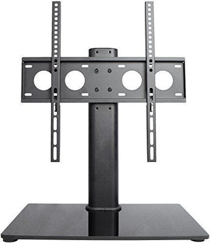 Vivo Black Universal Tv Stand For 32 To 50 Inch Lcd Led Flat Screens