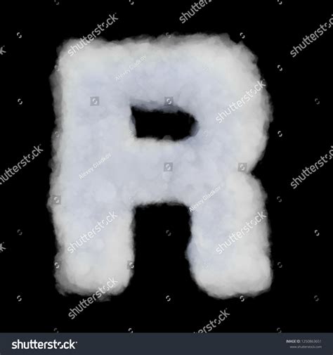 Puffy Cloud Font Set Letters Numbers Stock Photo 1250863651 Shutterstock