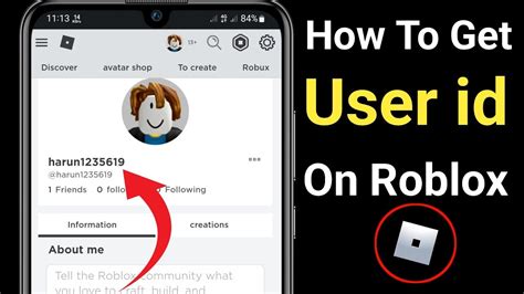 How To Get User Id On Roblox Mobile How To Find Roblox User Id On