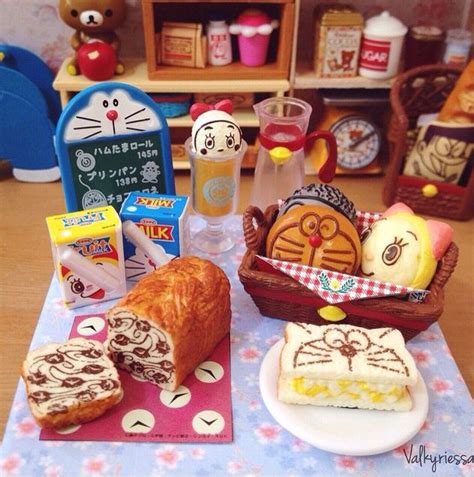 Doraemon Bakery By Valkyriessa Miniature Food Miniture Food