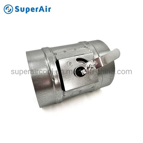 Air Duct Regulator Damper Manual Air Volume Damper China Duct Damper