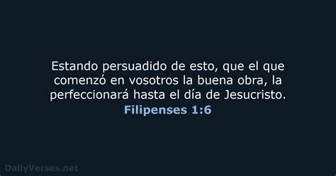 Filipenses 16 Versículo De La Biblia Rvr60