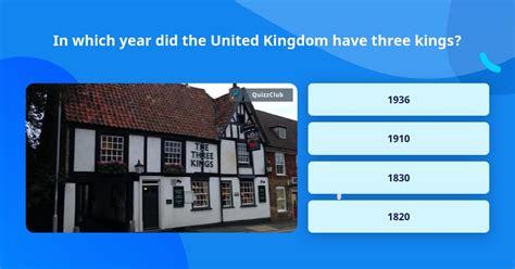In Which Year Did The United Kingdom Trivia Questions Quizzclub