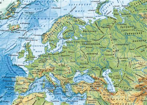 Карта Европы Фото Telegraph
