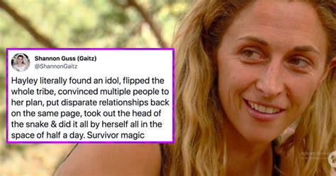 Australian Survivor Fans Love Hayley And Her Savage Blindside Of Joey