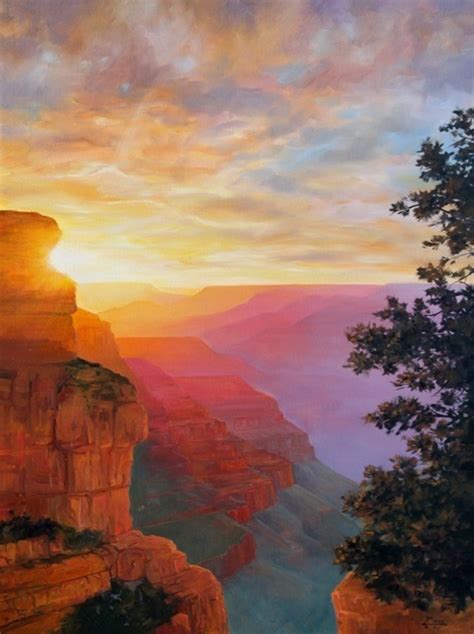 Grand Canyon Sunset Painting Stuns All Who See It Az Wonders