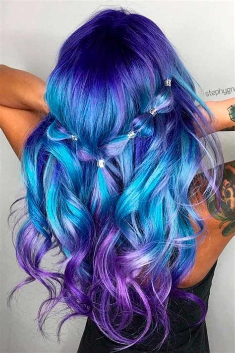 45 Trendy Styles For Blue Ombre Hair Hair Styles