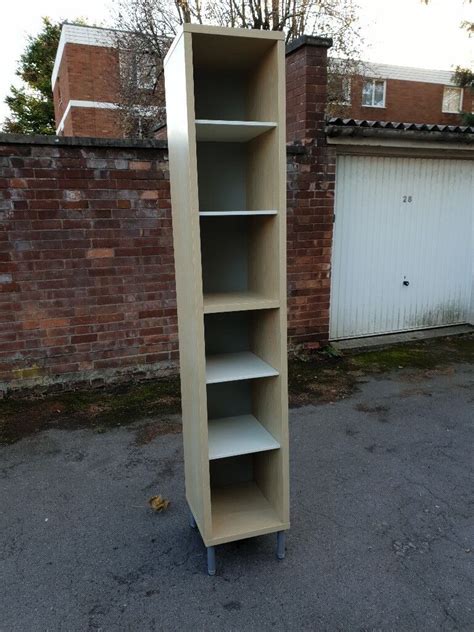 Ikea Tall Narrow Bookshelves Bookcase Storage Unit Can Deliver In