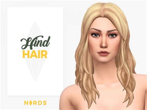 The Sims Resource Hind Hair By Nords Sims 4 Hairs