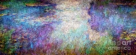 Claude Monet Water Lilies 1925 Painting By Claude Monet Fine Art America