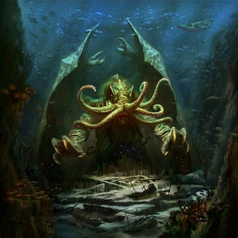 50 Epic Cthulhu Design Inspirations Illustrations And Artwork From