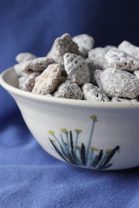 Remove from heat, stir in vanilla. Puppy Chow | Puppy chow recipes, Chex mix recipes, Food