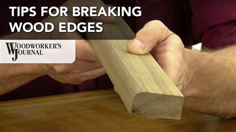 How To Round Wood Edges Tools Initiate