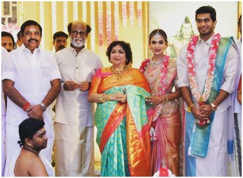 rajinikanth s daughter soundarya marries vishagan vanangamudi see pics and videos from wedding