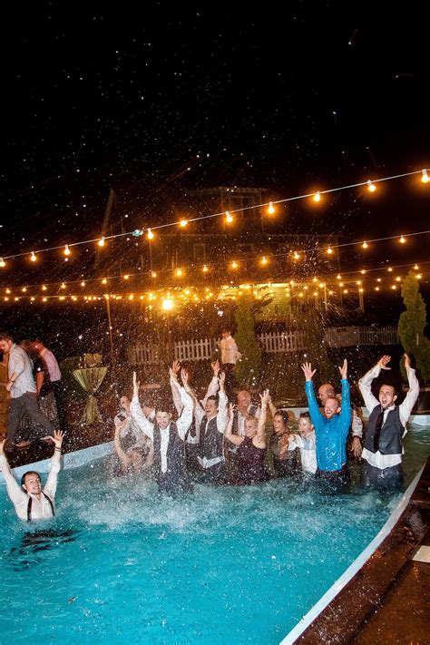 Reception Pool Party 28 Cool Ideas For A Summer Wedding Popsugar Love And Sex