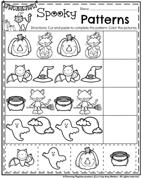 Halloween Activities For Kindergarten