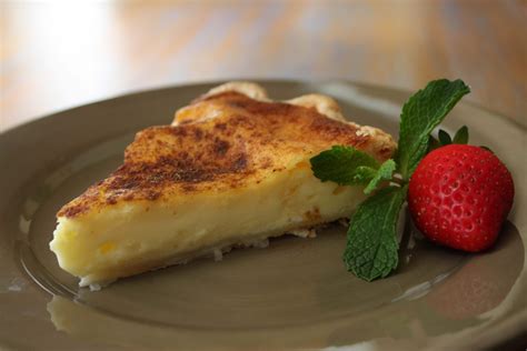 Cream the butter with sugar, add eggs, oil, vanilla and beat well. Milk Tart - The Travel Bite
