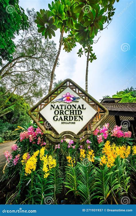 National Orchid Garden In The Singapore Botanic Gardens Singapore