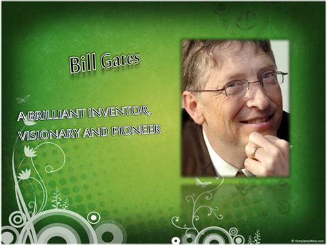 Ppt Bill Gates Powerpoint Presentation Free Download Id2699637