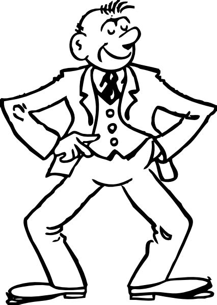 Free Cartoon Man In Suit Download Free Cartoon Man In Suit Png Images