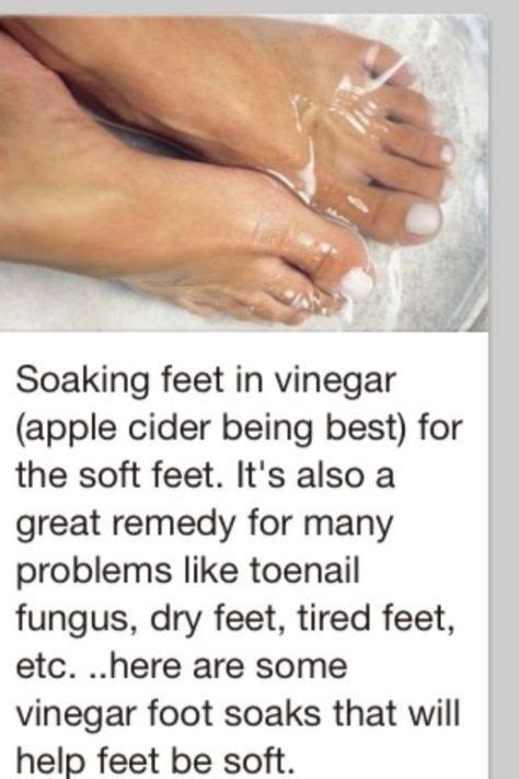 Vinegar Foot Soak By Hollache Feet Care Beauty Hacks Health Beauty