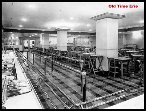 Old Time Erie Boston Store Cafeteria Shines