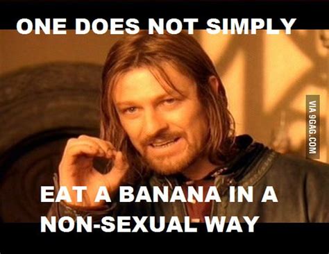 Eating Bananas Not An Easy Task 9gag