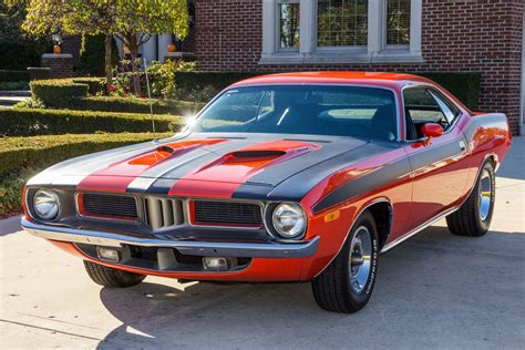 1972 Plymouth Cuda Classic Cars For Sale Michigan Muscle And Old Cars Vanguard Motor Sales