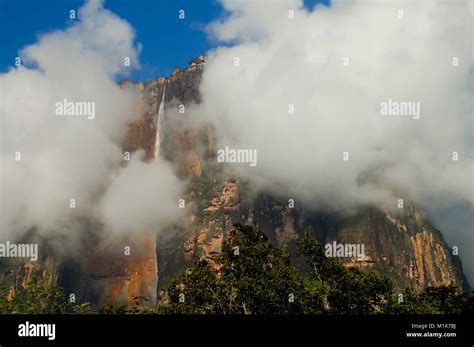 Angel Falls Venezuela Stock Photo Alamy
