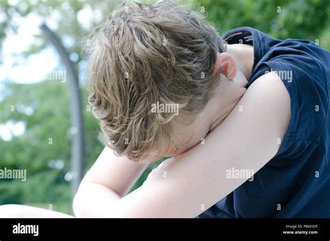 Sleepy Teenage Boy Hi Res Stock Photography And Images Alamy