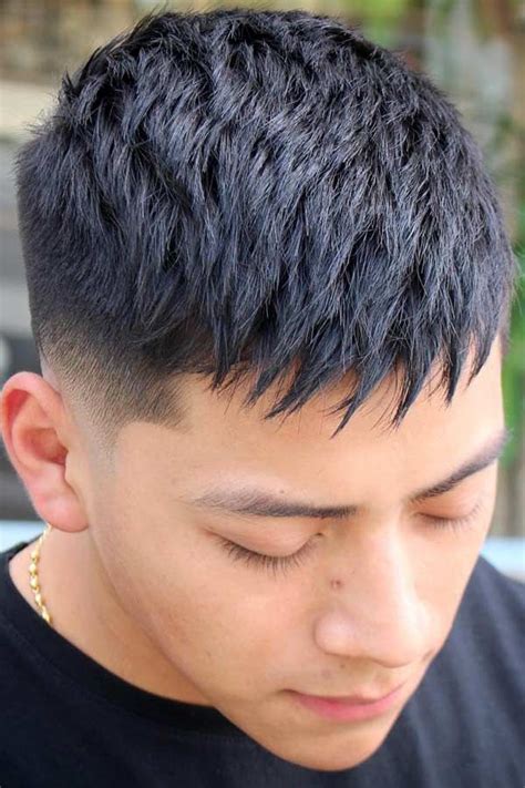 Spiky Hair For Men Is A New Classic Short Fade Haircut Asian Fade