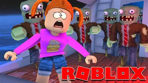 Roblox Escape Zombies On A Cruise Ship Youtube