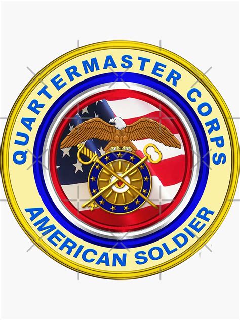 Proud Army Quartermaster Corps Veteran Sticker For Sale By