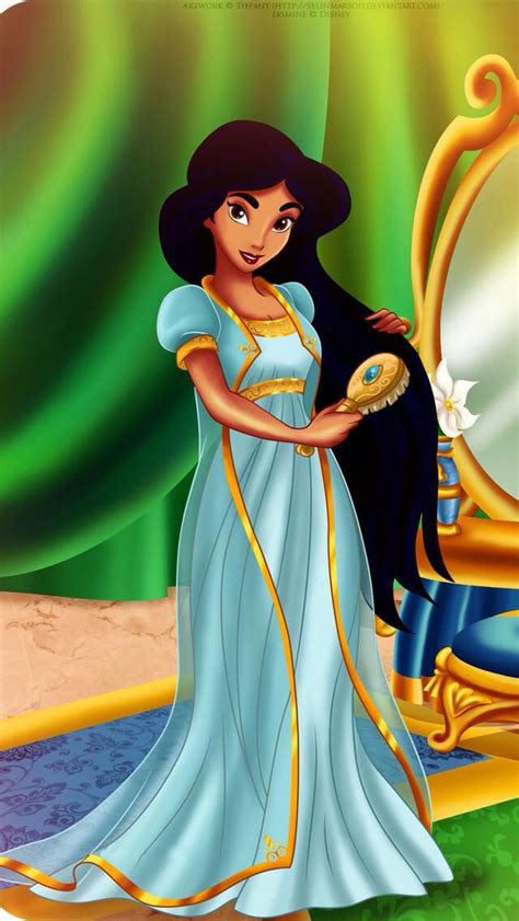 Have You Ever Seen Jasmine With Her Hair Down Disney Jasmine Disney Princess Art Disney Fan Art