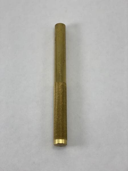 Wilde Usa Solid Brass Drift Pin Punch 34 X 8 Bp2432