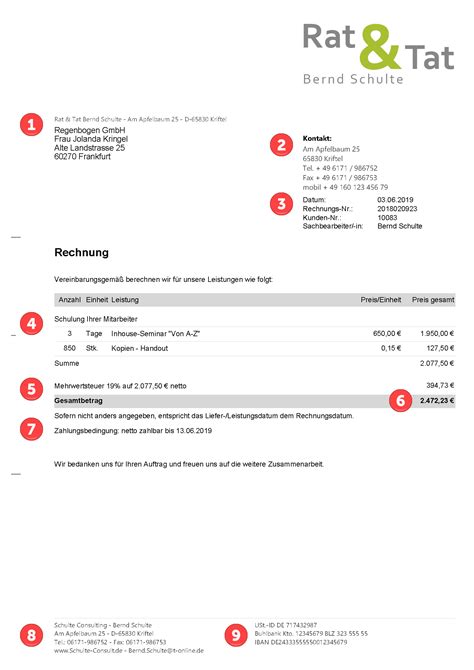 Mit professionellen musterschreiben wickeln sie außergerichtliche mahnverfahren schnell und effektiv dabei ist ein professionelles mahnwesen auf kundenerhaltung ausgerichtet. Rechnung schreiben: Was muss ich wissen?