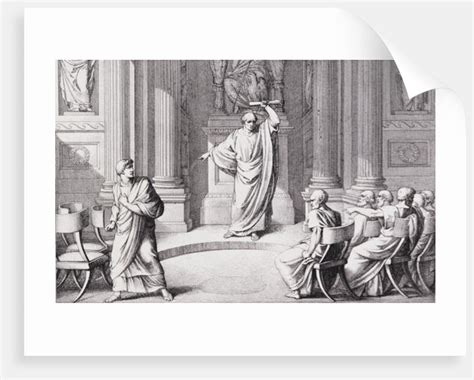 Cicero Denouncing Catiline Engraved By Bbarloccini Posters And Prints By Cc Perkins