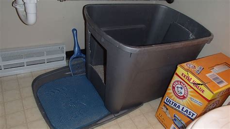 Homemade Cat Litter Box Do Your Cats Pee Off The Side Or The Back Of Your Litter Box Well Here