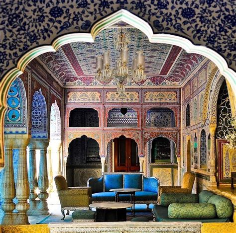 Visit Jaipur India Architecture Samode Palace Mughal Architecture