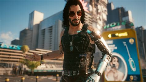 Johnny Silverhand In A Cyberpunk 2077 Screenshot