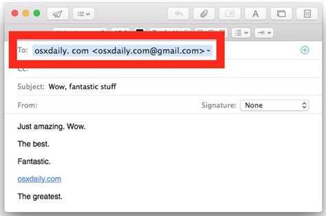 Always Show The Full Name And Email Address Of Recipients In Mail For Mac