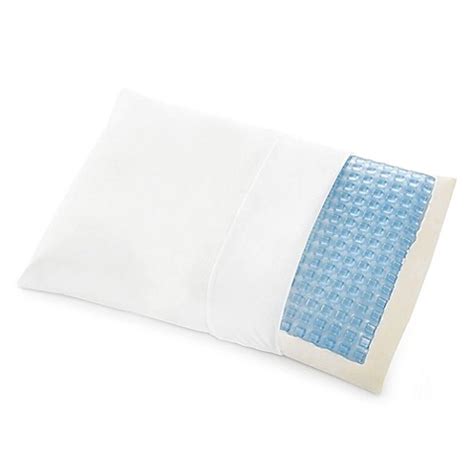 See more ideas about bed bath and beyond, make your own pillow, square throw pillow. Therapedic® Cooling Gel and Memory Foam Pillow - Bed Bath ...