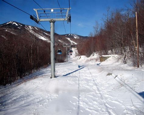 Best Ski Resort Killington Vermont View From Skyeship Gondola