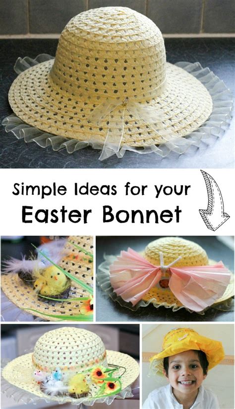 Simple Easter Bonnet Ideas In The Playroom