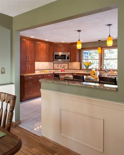 60 Stunning Half Wall Kitchen Designs Ideas Roundecor Kitchen