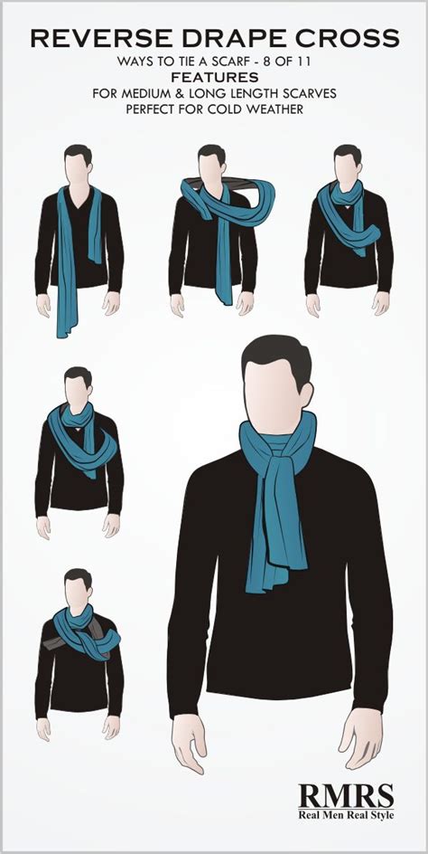 How To Tie A Scarf Stylish Men Ways To Wear A Scarf Men Style Tips