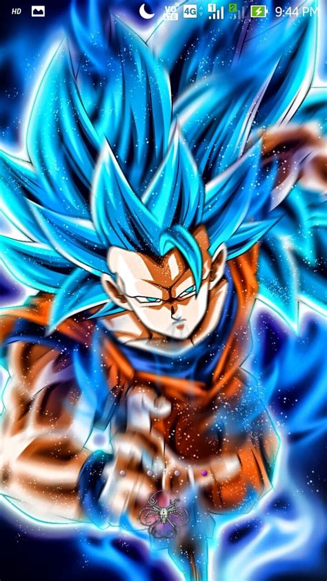 Gokú Fase Dios Goku Pelo Azul Personajes De Goku Dragones